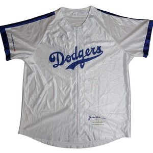 Jackie Robinson #42 Dodgers Bank of America Mens Jersey Size XL Stadium Giveaway